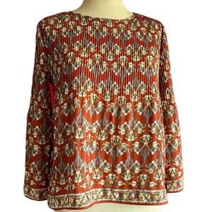 Womens Top Size XS Floral Cottage Business Casual Professional Church Wear